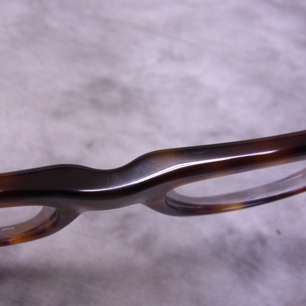 実際に弊社で買取させて頂いたOLIVER GOLDSMITH/オリバーゴールドスミス 眼鏡/メガネフレーム CONSUL-S Dark Toroiseshellの画像 6枚目