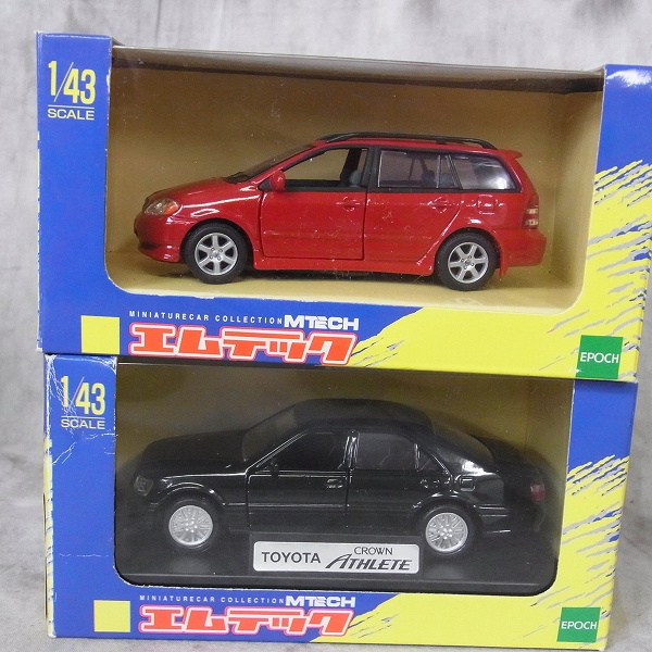 実際に弊社で買取させて頂いた京商/キョウショウ M TECH/エムテック 1/43 国産車両5点セットの画像 2枚目