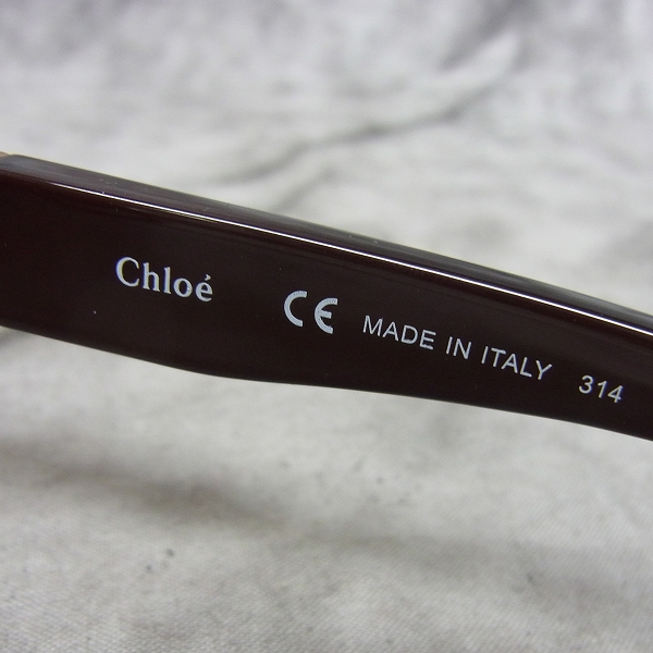 実際に弊社で買取させて頂いたChloe/クロエ サングラス バタフライ/CE656SA 603の画像 2枚目