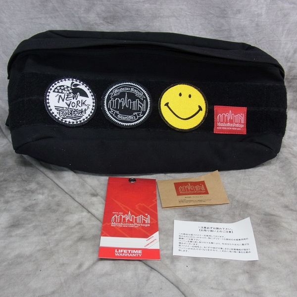 実際に弊社で買取させて頂いたManhattan Portage/マンハッタンポーテージ ワッペン ショルダーバッグの画像 8枚目