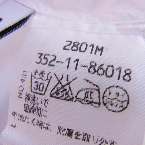 実際に弊社で買取させて頂いたANN DEMEULE MEESTER/アンドゥムルメステール ボタンダウンシャツ XSの画像 4枚目