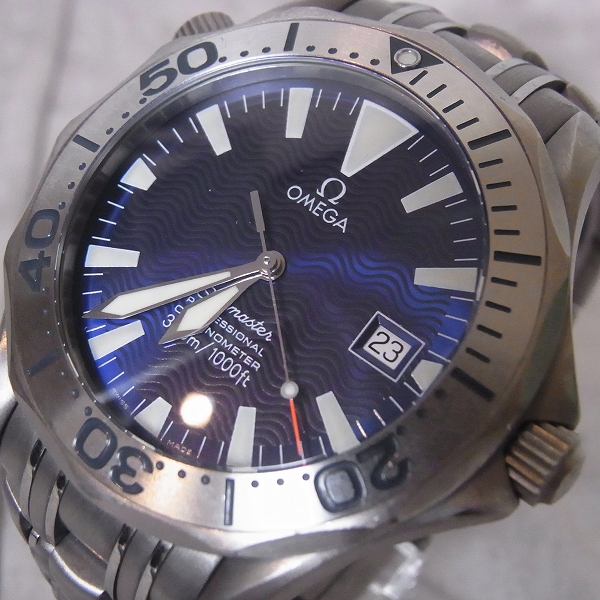 実際に弊社で買取させて頂いたOMEGA/オメガ Seamaster/シーマスター 300 プロフェッショナル クロノメーター Ref 2552.80