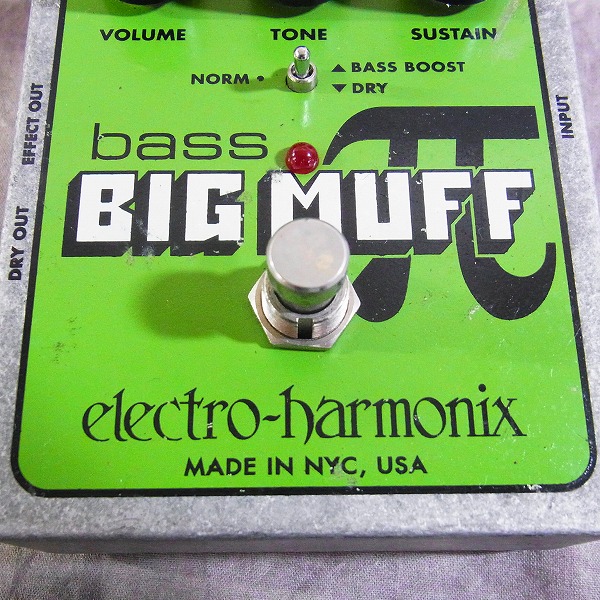 実際に弊社で買取させて頂いた ELECTRO-HARMONIX/エレクトロハーモニックス Bass Big Muff ディストーション ベース用エフェクターの画像 1枚目