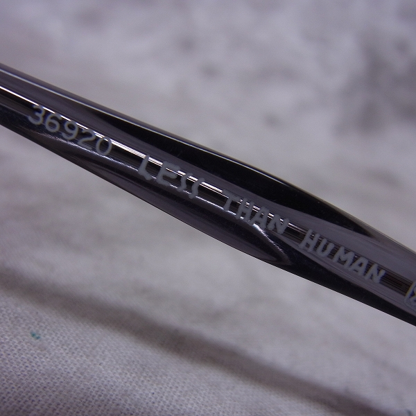 実際に弊社で買取させて頂いたless than human/レスザンヒューマン タルフレーム フルリム 眼鏡/メガネ/アイウェア 36920の画像 5枚目