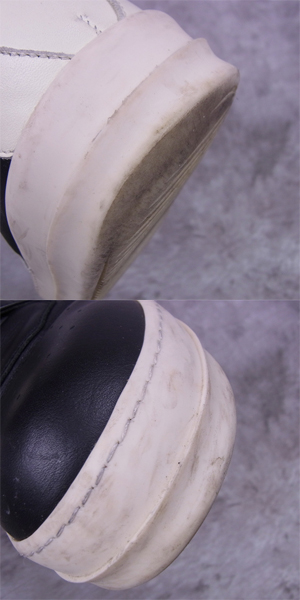 実際に弊社で買取させて頂いたRICK OWENS/リック オウエンス GEOBASKET LEATHER 44の画像 7枚目
