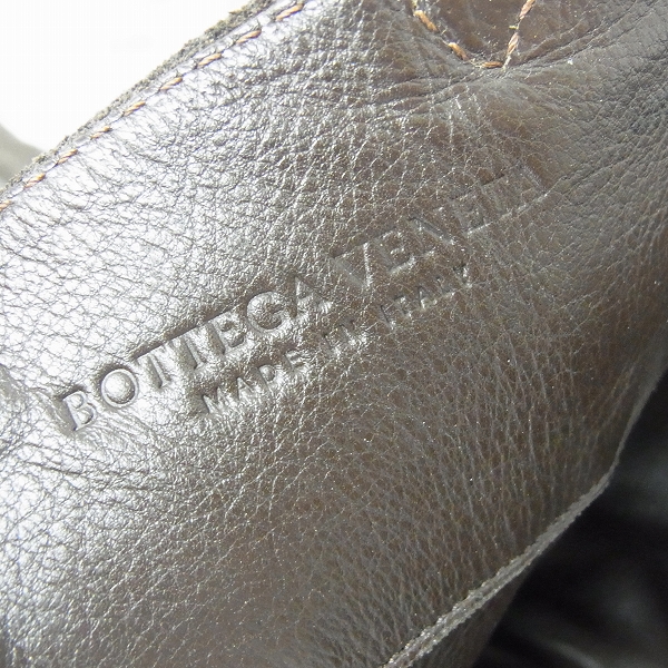 実際に弊社で買取させて頂いたBOTTEGA VENETA/ボッテガヴェネタ スエード サイドジップ ロングブーツ/40の画像 5枚目