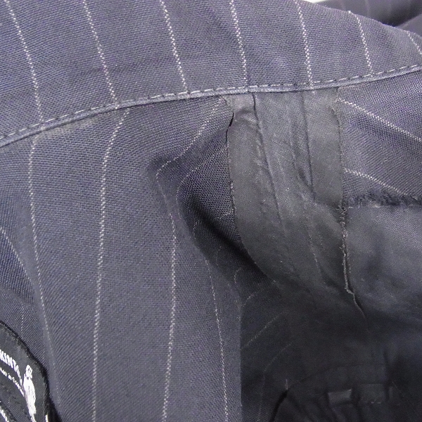 実際に弊社で買取させて頂いたMACKINTOSH/マッキントッシュ Ｇｅｎｕｉｎｅ　Ｈａｎｄｍａｄｅ ウール コート ブラック/38の画像 3枚目