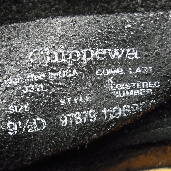 実際に弊社で買取させて頂いたCHIPPEWA/チペワ MOCC ENGINEER BOOTS エンジニアブーツ 97879/9.5Dの画像 5枚目