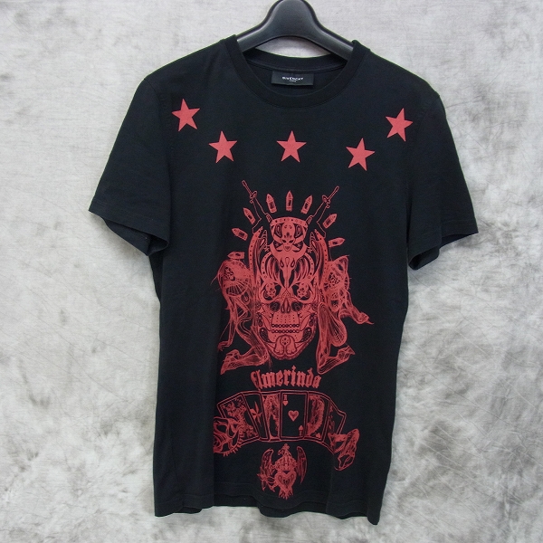 実際に弊社で買取させて頂いたGIVENCHY/ジバンシィ 2010年 クリスマスエディション Tシャツ/XS