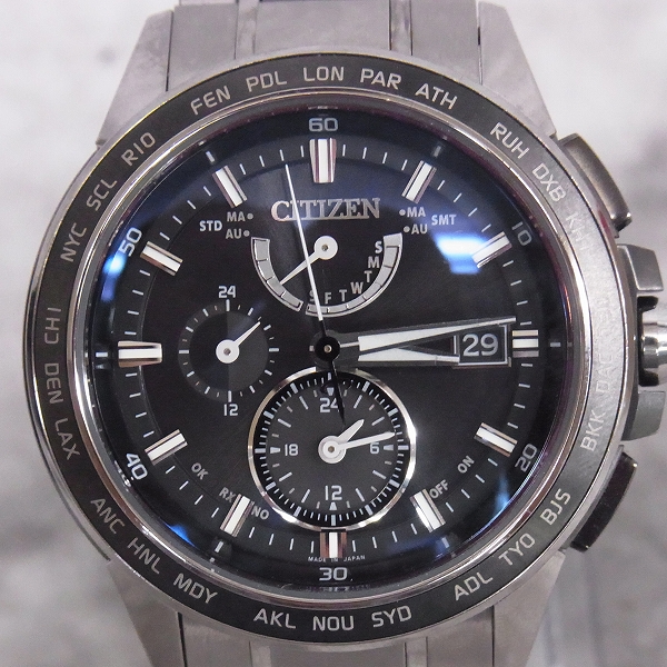 CITIZEN/シチズン アテッサ ソーラー腕時計 H820-T020135/AT9024-58Eの買取実績 - ブランド買取専門店リアクロ