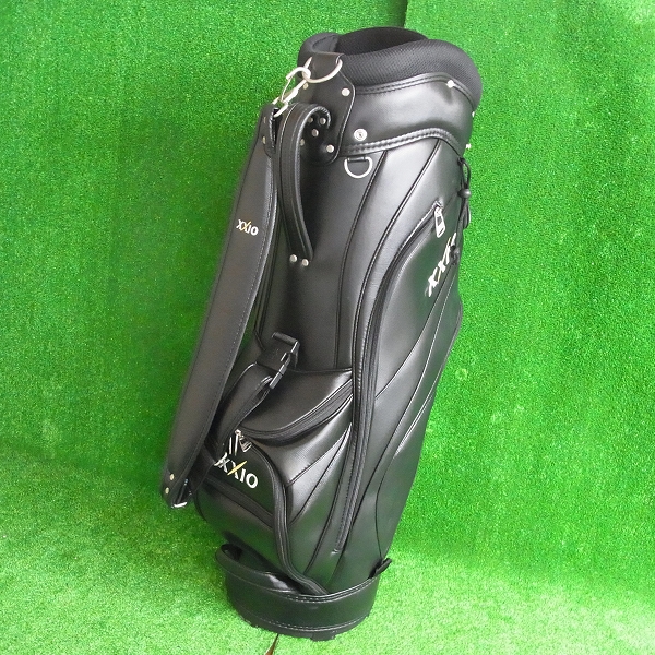 実際に弊社で買取させて頂いた★DUNLOP/ダンロップ キャディバッグ XXIO/ゼクシオ GGC-X038 ブラックの画像 0枚目