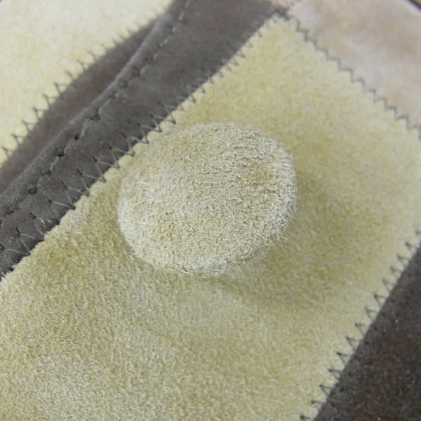 実際に弊社で買取させて頂いたHysterics/ヒステリックス ゴートレザー パッチワーク 3Bジャケット F の画像 7枚目