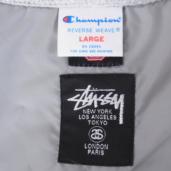 STUSSY×CHAMPION/ステューシー×チャンピオン Gore-Windstopper