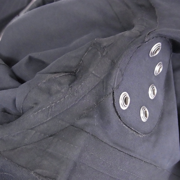 実際に弊社で買取させて頂いたMACKINTOSH/マッキントッシュ Ｇｅｎｕｉｎｅ　Ｈａｎｄｍａｄｅ ウール コート ブラック/38の画像 6枚目