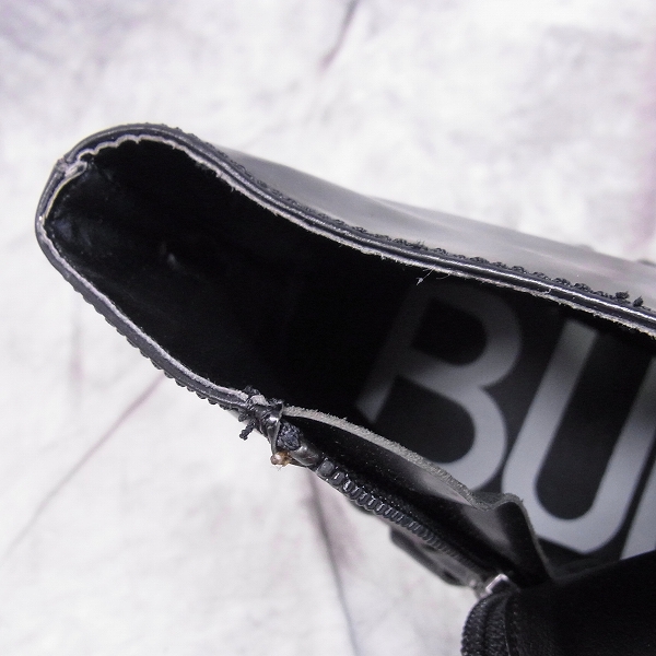 実際に弊社で買取させて頂いたBUFFALOBOBS/バッファローボブズ サイドジップアップ ベルト スタッズ ブーツ/41の画像 4枚目