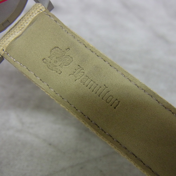 実際に弊社で買取させて頂いたHAMILTON/ハミルトン KHAKI/カーキ ボーイズ/手巻き 9415Aの画像 4枚目