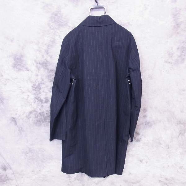 実際に弊社で買取させて頂いたMACKINTOSH/マッキントッシュ Ｇｅｎｕｉｎｅ　Ｈａｎｄｍａｄｅ ウール コート ブラック/38の画像 1枚目