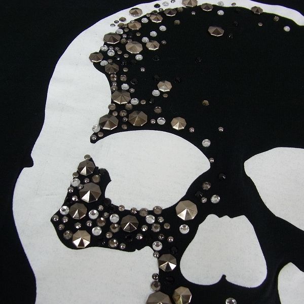 実際に弊社で買取させて頂いたlucien pellat-finet/ルシアンペラフィネ スカル/スタッズ/スワロ ロンT Sの画像 7枚目