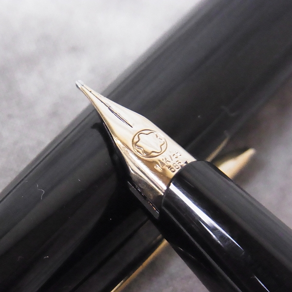 実際に弊社で買取させて頂いたMONTBLANC/モンブラン CLASSIC/クラシック 万年筆 ブラック 14K/585の画像 0枚目