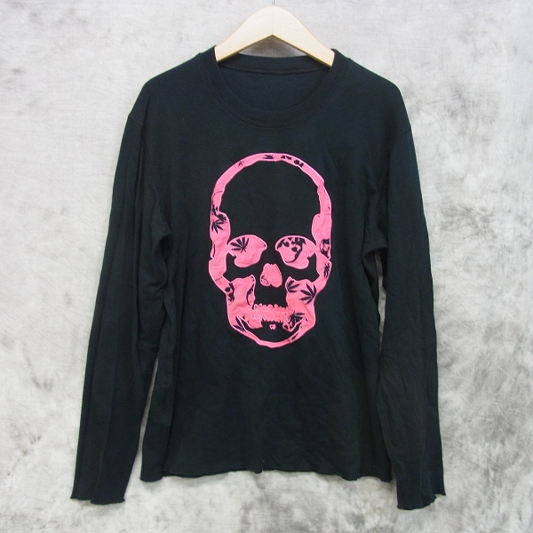 実際に弊社で買取させて頂いたlucien pellat-finet/ルシアンペラフィネ スカル ロンT ブラック S