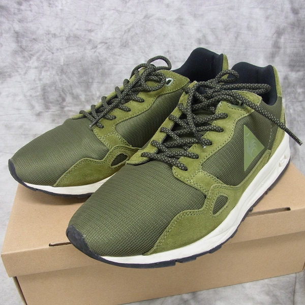 実際に弊社で買取させて頂いたle coq sportif×MITA SEAKERS/ルコック スポルティフ×ミタスニーカーズ /LCS R 900 MT KHK/スニーカー/qmt-5356kh/28