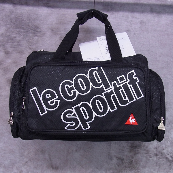 実際に弊社で買取させて頂いた【未使用】Le coq sportif/ル・コック ボストンバッグ QQ2160 ブラック
