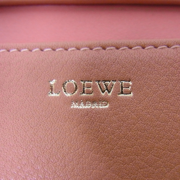実際に弊社で買取させて頂いたLOEWE/ロエベ レザー 名刺入れ/カードケースの画像 6枚目