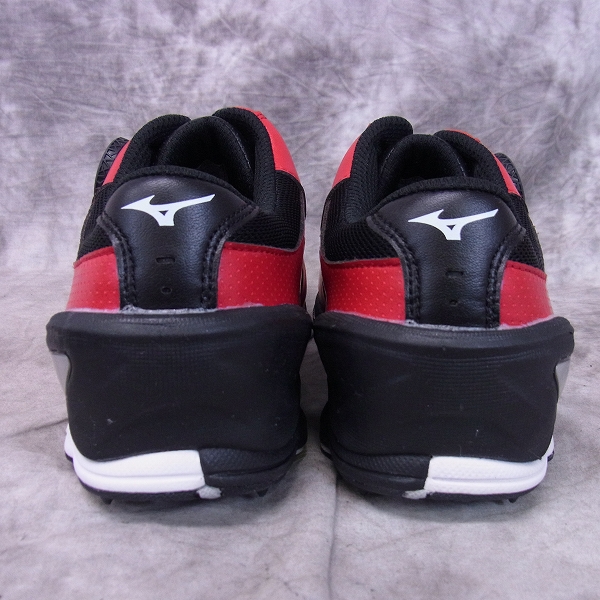 実際に弊社で買取させて頂いた未使用 MIZUNO/ミズノ ゴルフシューズ ネクスライト 002ボア ダイヤル式/51GM152662/レッド×ブラック/25.0cm/3Eの画像 1枚目