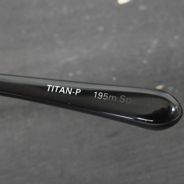 実際に弊社で買取させて頂いたLess than human×EROTICA/レスザンヒューマン 眼鏡/メガネフレーム 0-2nの画像 5枚目