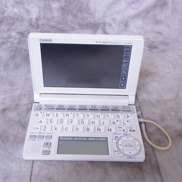 実際に弊社で買取させて頂いたCASIO/カシオ 電子辞書 EX-word DATAPLUS5 XD-A4800の画像 0枚目