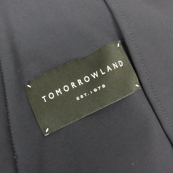 実際に弊社で買取させて頂いたTOMORROWLAND/トゥモローランド ストレッチウール ジップアップパーカ/46の画像 2枚目