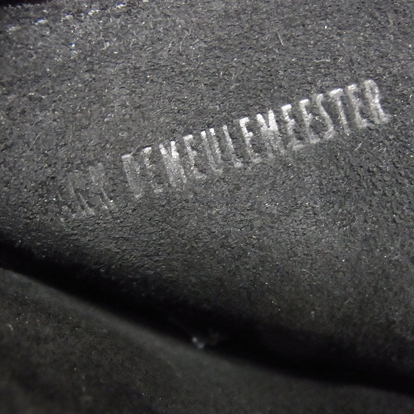 実際に弊社で買取させて頂いたANN DEMEULE MEESTER/アンドゥムルメステール L字ファスナー レザーコインケース ロングストラップの画像 3枚目