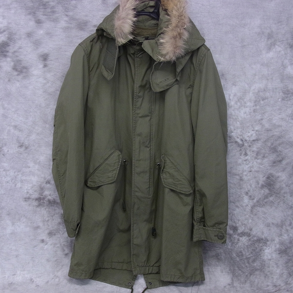 実際に弊社で買取させて頂いたHARE/ハレ ライナー付きミリタリーモッズコート/L