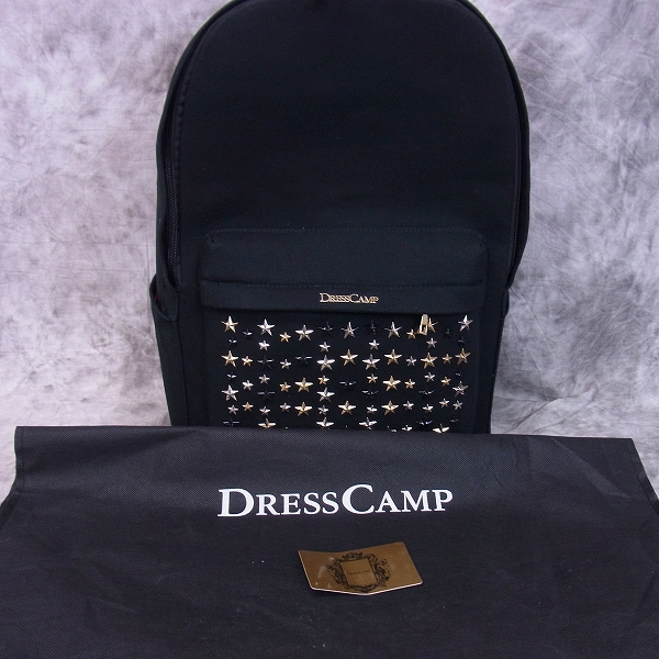 実際に弊社で買取させて頂いたDRESSCAMP/ドレスキャンプ TRIANGULAR マルチスタースタッズバックパック/リュックの画像 7枚目