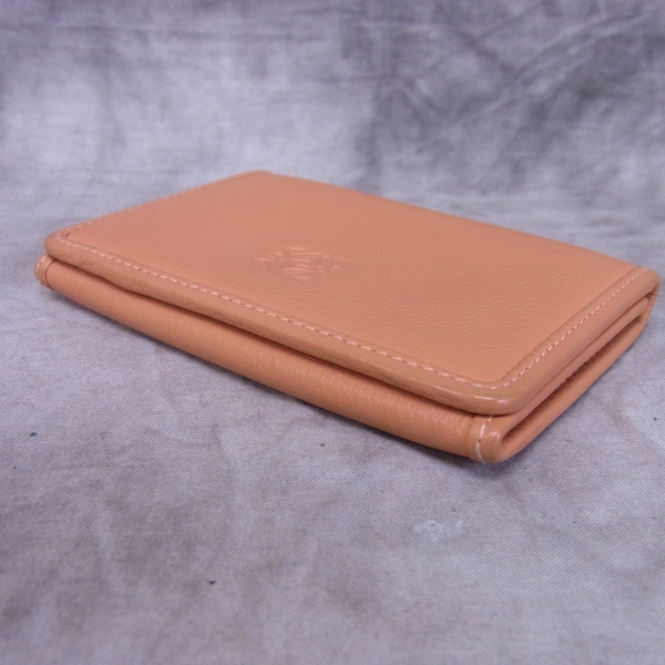 実際に弊社で買取させて頂いたLOEWE/ロエベ レザー 名刺入れ/カードケースの画像 2枚目