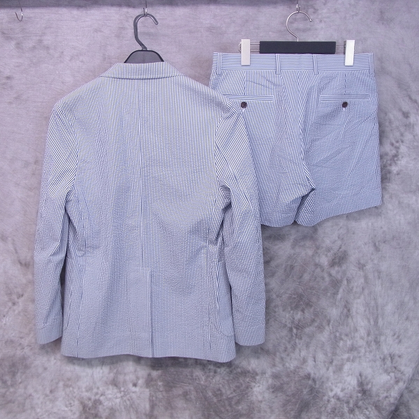 実際に弊社で買取させて頂いたMAISON KITSUNE/メゾンキツネ ストライプ セットアップ 2点セットの画像 1枚目