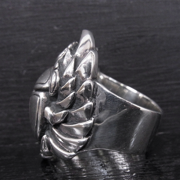 実際に弊社で買取させて頂いた【ギャラ付】CRAZY PIG/クレイジーピッグ SCARAB RING/スカラベ リング #879/19号の画像 2枚目