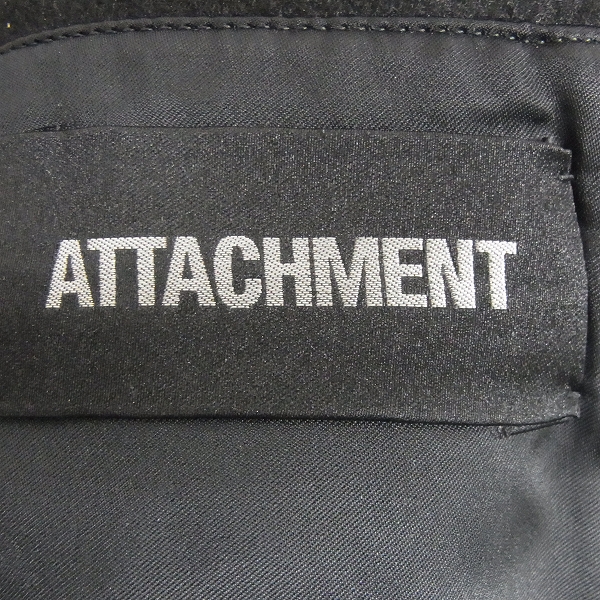 実際に弊社で買取させて頂いたATTACHMENT/アタッチメント レザー切替スタジャン/1の画像 3枚目