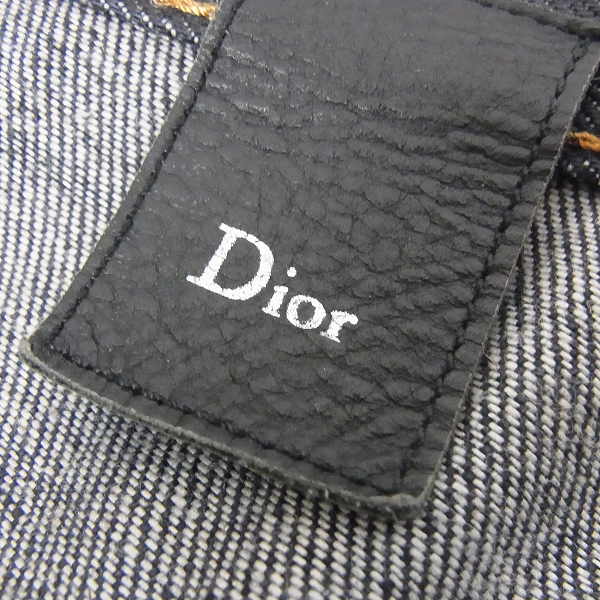 実際に弊社で買取させて頂いたDior HOMME/ディオールオム インディゴデニムパンツ 0H31J0521588/29の画像 3枚目