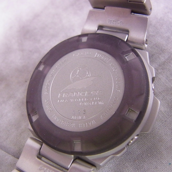 G-SHOCK/Gショック MRG-100WF-7T/1998年ワールドカップ【動作