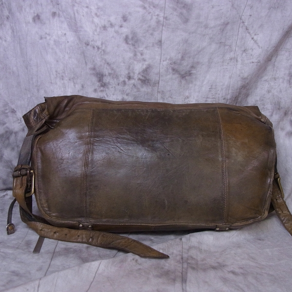 実際に弊社で買取させて頂いたDIET BUTCHER SLIM SKIN/ダイエットブッチャー スリムスキン レザーショルダー/メッセンジャーバッグの画像 1枚目