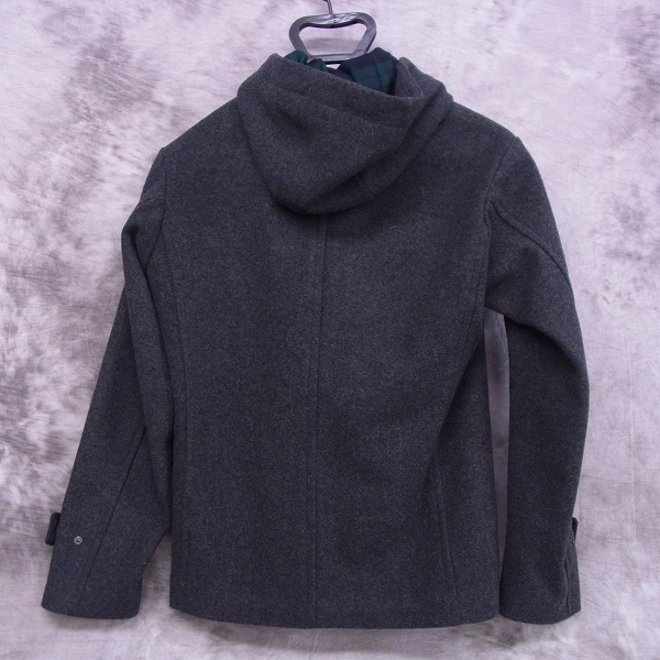 実際に弊社で買取させて頂いたEDIFICE/エディフィス ジップアップウールPコート/アウター38の画像 1枚目