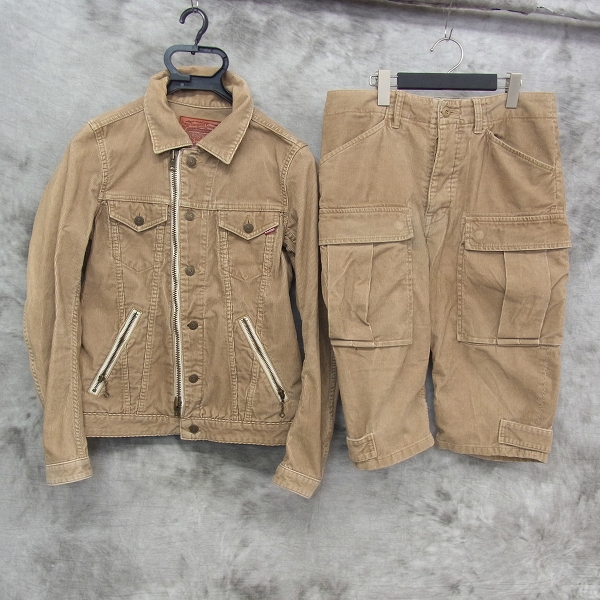 実際に弊社で買取させて頂いたdrestrip/ドレストリップ コーデュロイ ジャケット/ハーフパンツ セットアップ