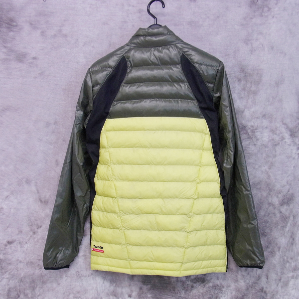 実際に弊社で買取させて頂いたMIZUNO/ミズノ ゴルフウェア 中綿ブルゾン カーキ×イエロー/XLの画像 1枚目