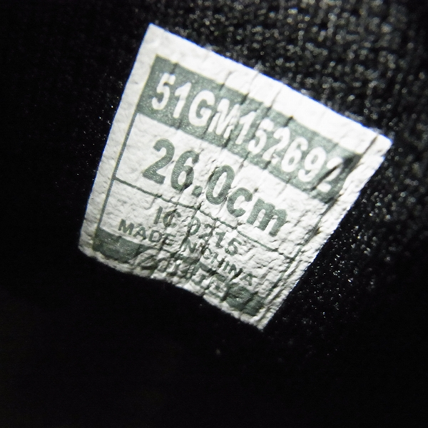 実際に弊社で買取させて頂いたMIZUNO/ミズノ ゴルフシューズ ネクスライト 002ボア ダイヤル式/51GM152692/ホワイト×イエロー/26.0cm/3Eの画像 5枚目