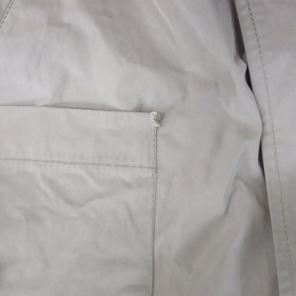 実際に弊社で買取させて頂いたMARKA/マーカ ステンカラーコート ポリエステル100％ M13C-11C001C/1の画像 6枚目