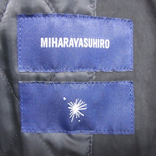 実際に弊社で買取させて頂いたMIHARAYASUHIRO/ミハラヤスヒロ 切替 ダッフルコート/46の画像 2枚目