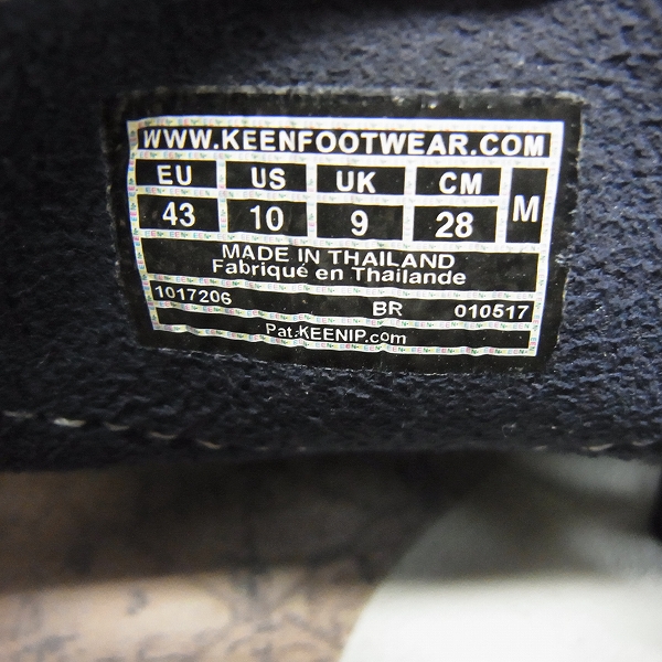 実際に弊社で買取させて頂いたKEEN/キーン UNEEK/ユニーク 編み上げサンダル/28の画像 5枚目