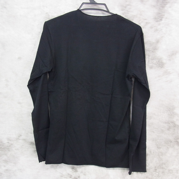 実際に弊社で買取させて頂いた lucien pellat-finet/ルシアンペラフィネ  ボーンギター長袖Tシャツ/Sの画像 1枚目