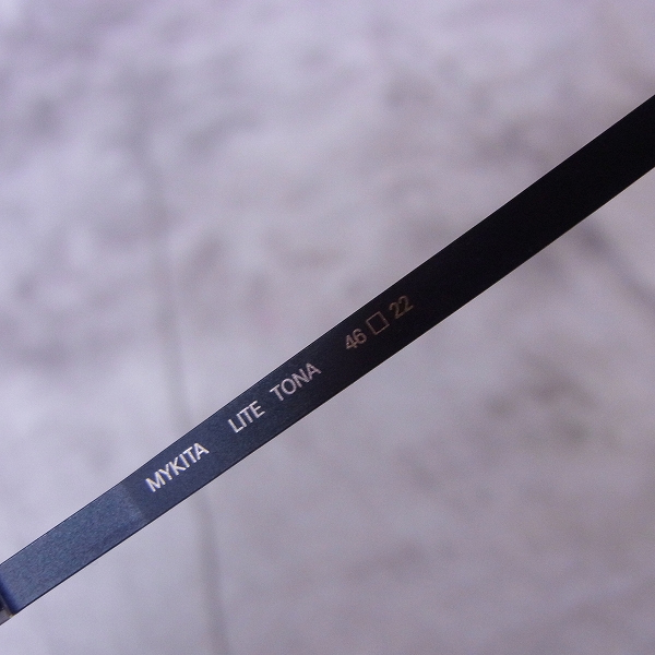 実際に弊社で買取させて頂いたMYKITA/マイキータ LITE TONA ボストン型 眼鏡/メガネフレームの画像 4枚目